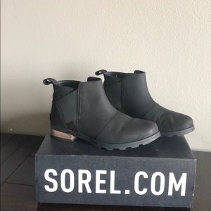 Sorel Emelie Chelsea all weather ankle bootie